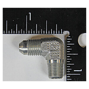 90 Deg elbow 1/8 NPT X1/4 JIC