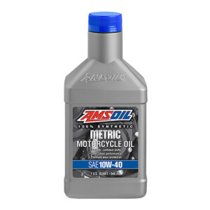 AMSOIL 10W-40 100% Synthetic Metric Motorcycle Oil