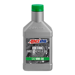 AMSOIL 10W-30 100% Synthetic Metric Motorcycle Oil